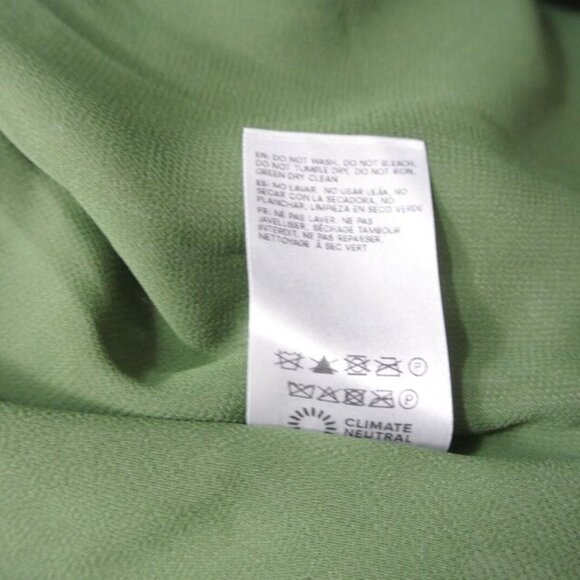 NEW Reformation Mya Mini Dress in Green multi Size 6 #2977 - Picture 9 of 10